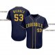 Youth Custom Navy Gold Baseball Jersey