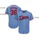 Women's Custom Light Blue Red-Navy Baseball Jersey