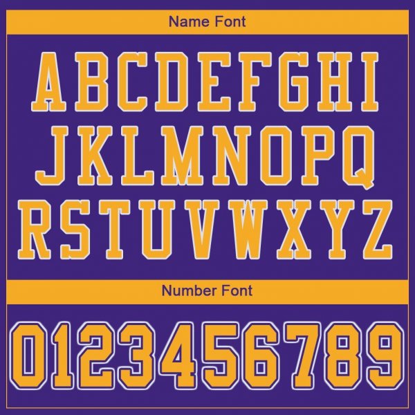 Men's Custom Purple Gold-White Mesh Authentic Football Jersey