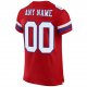 Preschool Custom Red White-Royal Mesh Authentic Football Jersey